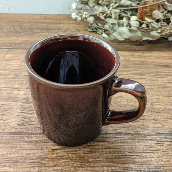 【日本野田】美濃燒 職人釉燒 陶瓷馬克杯 330ml 亮澤釉面 陶瓷咖啡杯 手作溫潤杯身 杯子