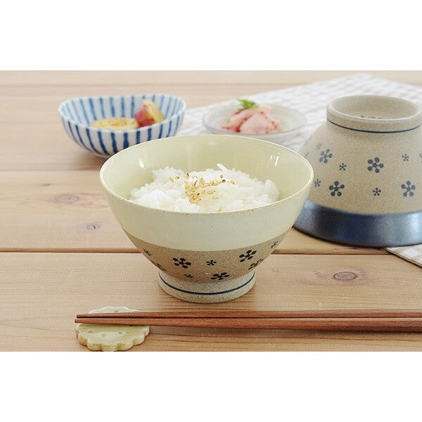 日本製 有田燒 殘雪 素燒工藝 夫妻對碗｜日常飯碗 陶瓷碗 湯碗