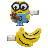 日本直送 Skater 迪士尼瀏海髮夾2入組 | 三眼怪 小小兵 米妮 DISNEY 髮夾 前髮夾 髮飾