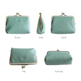 日本 SCANDINAVIAN FOREST 刺蝟 真皮 口金包 化妝包 零錢包 口金零錢包 小化妝包