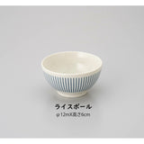 日本製 美濃燒 粉引紺十草 陶瓷碗盤 | 線條餐盤 日本餐盤 圓盤 飯碗 小碗 陶瓷盤 盤子 日本碗