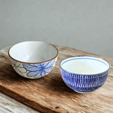 日本製 美濃燒 多功能陶瓷碗 兩色 | 日本碗 陶瓷碗 花卉碗 小丼碗 沙拉碗 拌飯碗