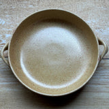 日本製 美濃燒 陶瓷圓形雙耳盤 | 雙耳圓盤 陶瓷盤 圓盤 盤子 雙耳盤 深盤 可堆疊