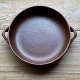 日本製 美濃燒 陶瓷圓形雙耳盤 | 雙耳圓盤 陶瓷盤 圓盤 盤子 雙耳盤 深盤 可堆疊