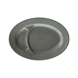 日本製 陶瓷分隔盤 可放醬料 | 餃子盤 分隔餐盤 橢圓分隔盤 生魚片 日式餐盤 醬料盤