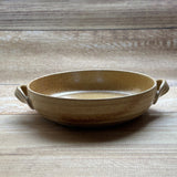 日本製 美濃燒 陶瓷圓形雙耳盤 | 雙耳圓盤 陶瓷盤 圓盤 盤子 雙耳盤 深盤 可堆疊