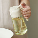 日本 3COINS 2way 兩用玻璃噴油瓶 460ml | 噴油 倒油 油壺 噴霧式 噴倒兩用油壺