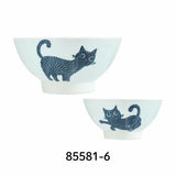 日本製 波佐見燒 可愛陶瓷動物飯碗 | Nordic Animals 北歐風飯碗 輕巧耐用 兒童碗 小碗