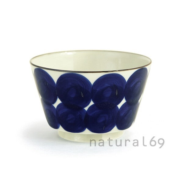 日本製 natural69 波佐見燒 焦吳須丼碗 | 陶瓷碗 大碗 深碗 丼飯碗 烏龍麵碗 碗公 高台碗