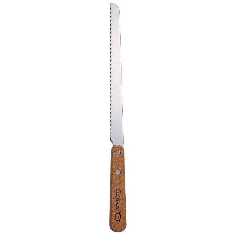 日本製 SALUS 佐藤金屬 Cuisine 木柄不銹鋼餐具 | 燕三條 廚房用 麵包刀 打蛋器 削皮刀