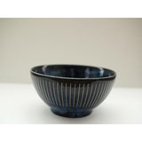 日本製 美濃燒 撥水十草 線條茶碗 四色 | 陶瓷碗 飯碗 湯碗 大碗 十草碗 沙拉碗 小缽