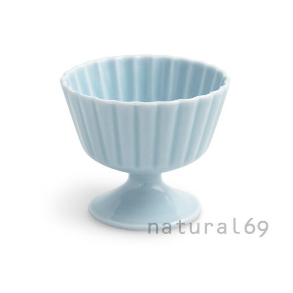 日本製 波佐見燒 和山窯 花邊甜點杯 | 聖代杯 冰淇淋杯 優格杯 布丁杯 陶瓷高腳杯 沙拉小菜碗