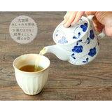 有田燒 藍色小花茶壺 470ml︱附濾網 泡茶壺 茶具