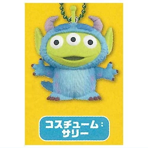 日本 三眼怪變裝公仔吊飾 扭蛋 皮克斯 模型 公仔 鑰匙圈吊飾