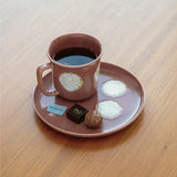 日本製 BISQUE 波佐見燒 花朵陶瓷餐盤/馬克杯/餐墊 | 杯子 點心盤 咖啡杯 盤子 日本製餐盤