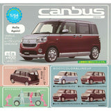 日本 1/64 PLUS 大發 MOVE CANBUS 新色篇 扭蛋 汽車微型模型