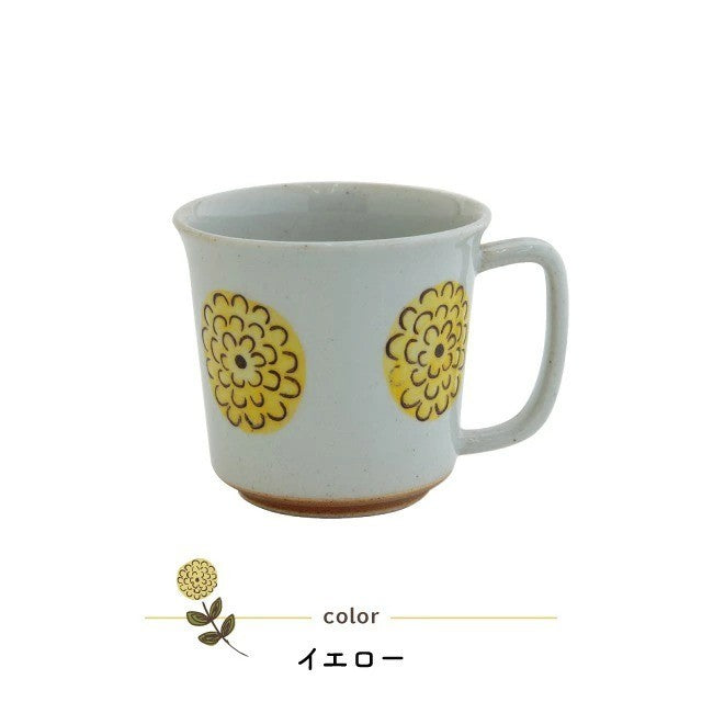 日本製 BISQUE 波佐見燒 花朵陶瓷餐盤/馬克杯/餐墊 | 杯子 點心盤 咖啡杯 盤子 日本製餐盤