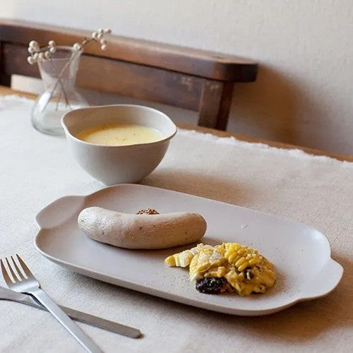 4th market 日本製 牛奶午餐盤 兩色 | 早午餐盤 主菜盤 沙拉盤 milch系列