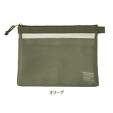 日本 kleid 多層網狀收納袋 A5/A6| 網格袋 護照套 袋中袋 文具收納