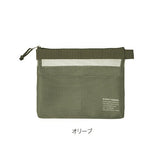 日本 kleid 多層網狀收納袋 A5/A6| 網格袋 護照套 袋中袋 文具收納
