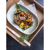 美濃燒 和風小判盤︱5色 橢圓盤 盤子 蛋糕盤 點心盤 陶瓷 日式餐具