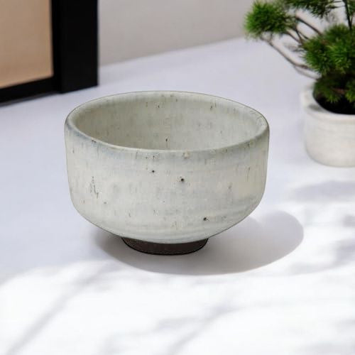 日本製 美濃燒 正陶 御影白結晶抹茶碗 | 日式抹茶碗 製茶碗 茶杯 茶具 泡茶 抹茶杯 陶瓷杯