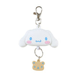 日本 正版三麗鷗 矽膠伸縮鑰匙圈 | Sanrio 易拉扣 鑰匙扣 酷洛米 美樂蒂 凱蒂貓