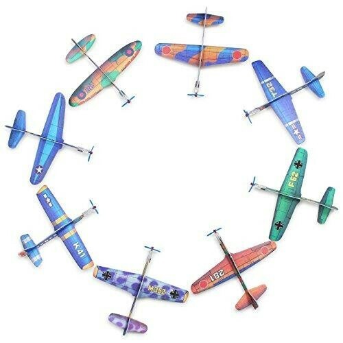 日本製 泡棉滑翔機 8款∣隨機出貨 童玩 手拋飛機 戰鬥機 迴旋 玩具