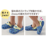 日本 Skater 輕便兒童涼鞋 | 卡通 洞洞鞋 布希鞋 EVA 拖鞋 可固定腳跟 哆啦A夢 恐龍