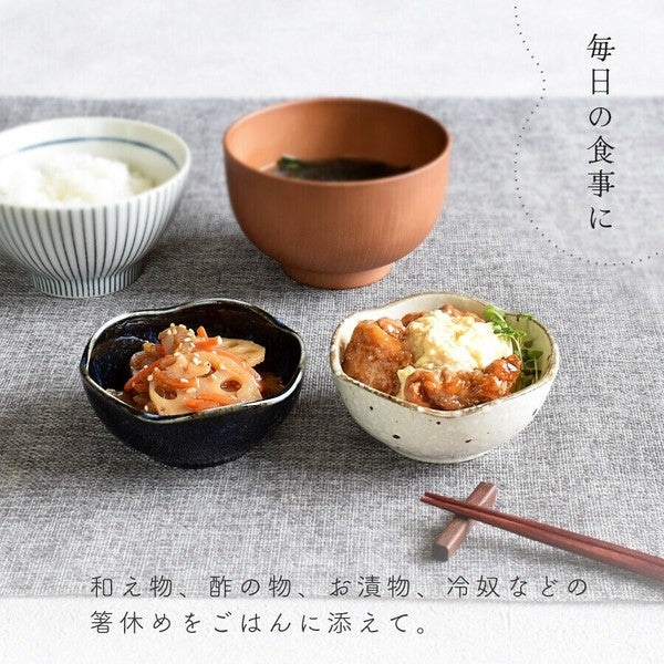 美濃燒 梅花形3.0陶瓷小鉢︱小碟 配菜 醬料 日式餐具