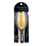 日本製 IKEMOTO 池本 山茶花 亞麻油 洗髮刷 除靜電梳子 | 樁油 護髮梳 美髮梳 頭皮按摩梳