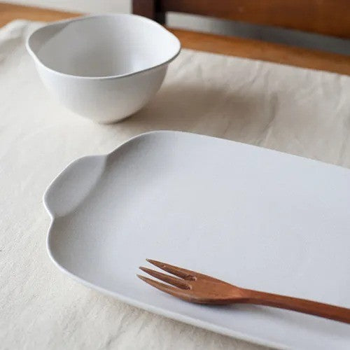 4th market 日本製 牛奶午餐盤 兩色 | 早午餐盤 主菜盤 沙拉盤 milch系列