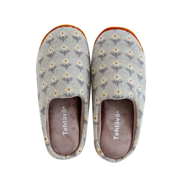 日本 Tehtava+ 保暖針織拖鞋 五色 | 厚底拖鞋 保暖室內鞋 居家拖鞋 冬天拖鞋