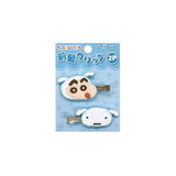 蠟筆小新瀏海夾 2入組︱髮夾 髮飾 前髮夾