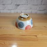 日本製 波佐見燒 圓點陶瓷飯碗 | 丸紋 陶瓷碗 飯碗 小碗 茶碗 日式碗 兩色