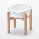 日本 MUJI 無印良品 日系極簡風格 貓咪 狗狗 寵物碗 | 寵物碗木架 斜口貼心設計