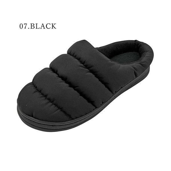 日本直送 內刷毛 保暖羽絨拖鞋 四色 | 莫卡辛鞋 懶人拖鞋 保暖 防寒 戶外 室內拖鞋 毛毛拖