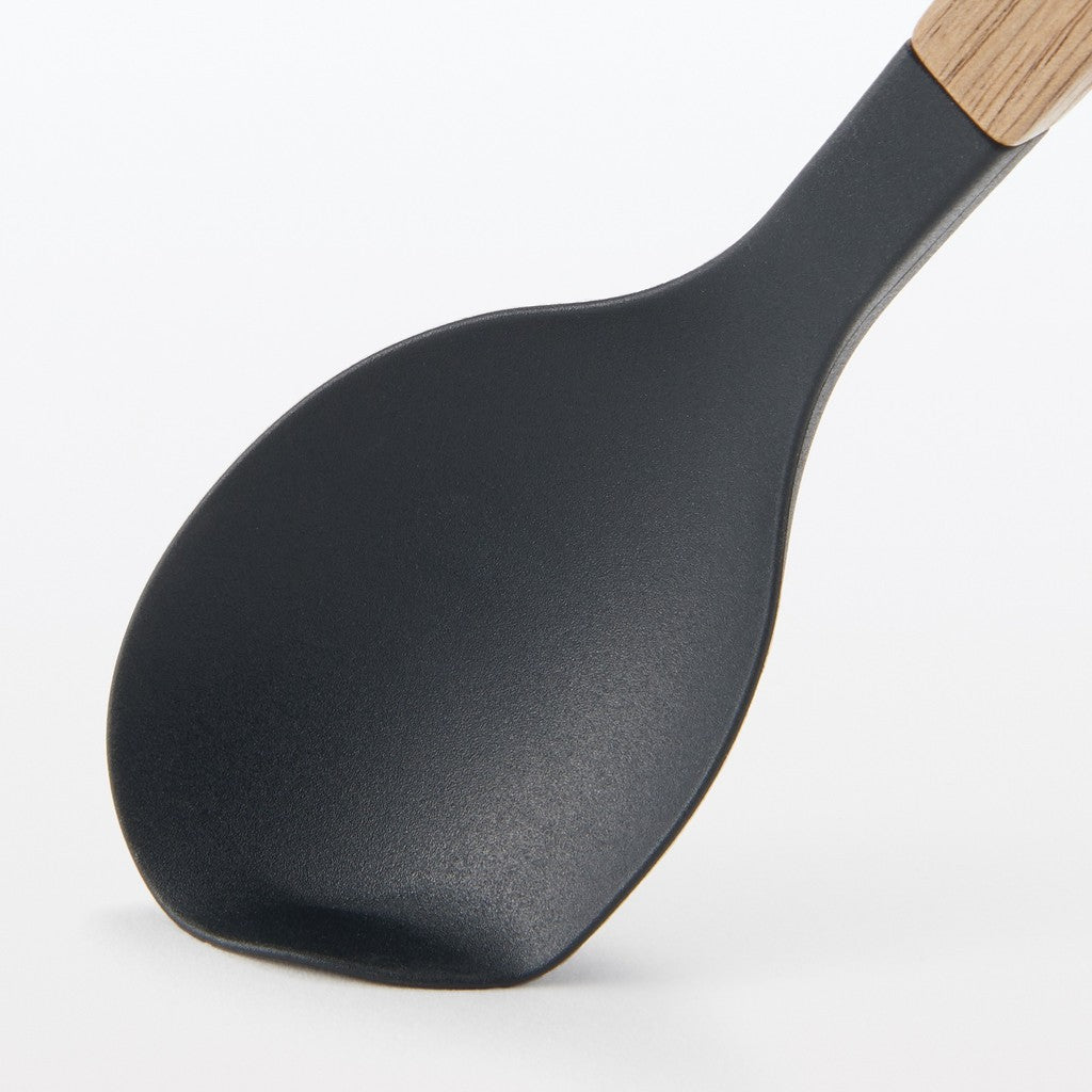 日本 MUJI 無印良品 極簡風格 木質柄湯勺 | 料理勺 湯匙 耐熱湯匙 不易刮傷鍋子
