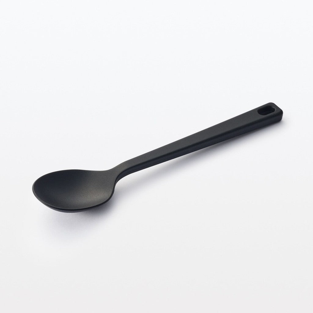 日本MUJI 無印良品 極簡風格 矽樹脂調理匙 | 湯匙 耐熱 烹飪 盛菜 餐具