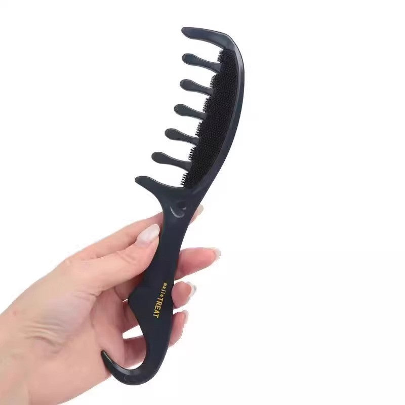 日本製 IKEMOTO池本 majie TREAT 護髮劑專用梳 | MTR-1000 環形設計