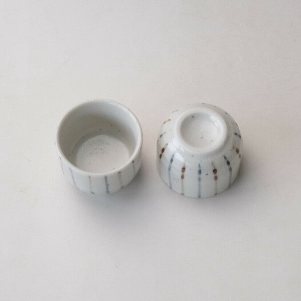 日本製 美濃燒 十草清酒杯壺 禮盒 | 日式酒器 德利 清酒套組 清酒杯具 新居賀禮