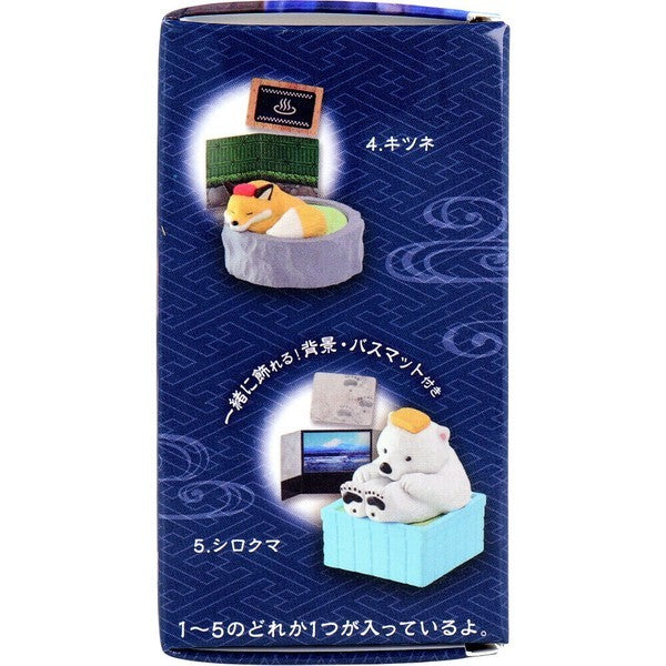 動物溫泉盲盒︱隨機出貨 公仔 水豚 貴賓犬 狐狸 北極熊 鱷魚 擺飾
