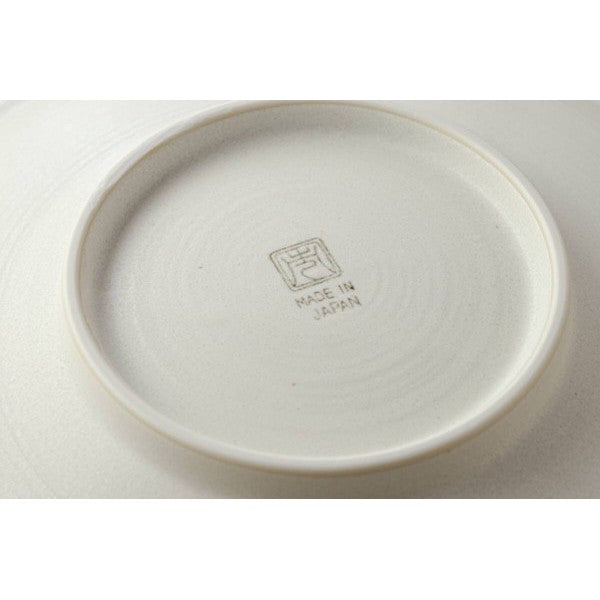 日本製 25cm 職人窯燒質感 霧氷冰裂紋美濃燒大餐盤 | 餐盤 沙拉盤 義大利麵盤 擺盤餐盤 和食器