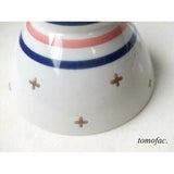 日本製 波佐見燒 tomofac.線條十字飯碗 | 造型碗 飯碗 小碗 家用碗 日式茶碗