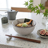 日本製 美濃燒 職人手作 花卉相連紋多用途碗 | 陶瓷碗 飯碗 湯碗 沙拉碗 咖哩碗 丼飯碗 質感和風