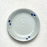 日本製【六魯 rokuro】約11公分陶器豆皿｜釉色質感文青小碟 醬料碟 小菜碟 點心碟 醬油碟