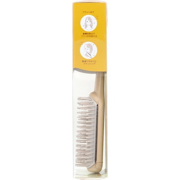 日本製 IKEMOTO 池本 山茶花 亞麻油 洗髮刷 除靜電梳子 | 樁油 護髮梳 美髮梳 頭皮按摩梳