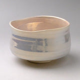 日本製 美濃燒 高級感光澤 白光彩抹茶碗 | 抹茶碗 抹茶道具 Matcha Bowl