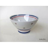 日本製 波佐見燒 tomofac.線條十字飯碗 | 造型碗 飯碗 小碗 家用碗 日式茶碗