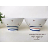 日本製 波佐見燒 tomofac.線條十字飯碗 | 造型碗 飯碗 小碗 家用碗 日式茶碗